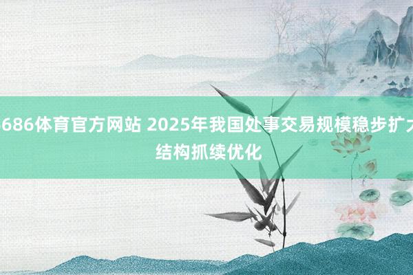 6686体育官方网站 2025年我国处事交易规模稳步扩大 结构抓续优化