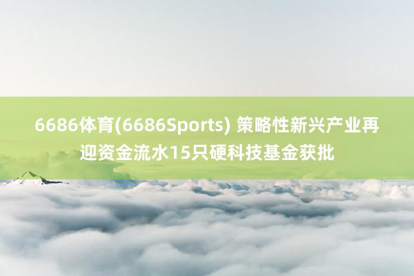 6686体育(6686Sports) 策略性新兴产业再迎资金流水15只硬科技基金获批