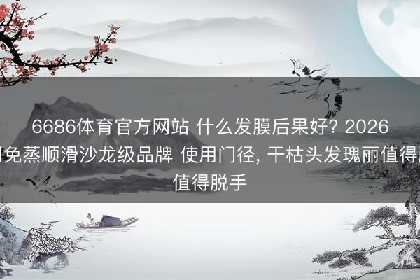 6686体育官方网站 什么发膜后果好? 2026家用免蒸顺滑沙龙级品牌 使用门径， 干枯头发瑰丽值得脱手